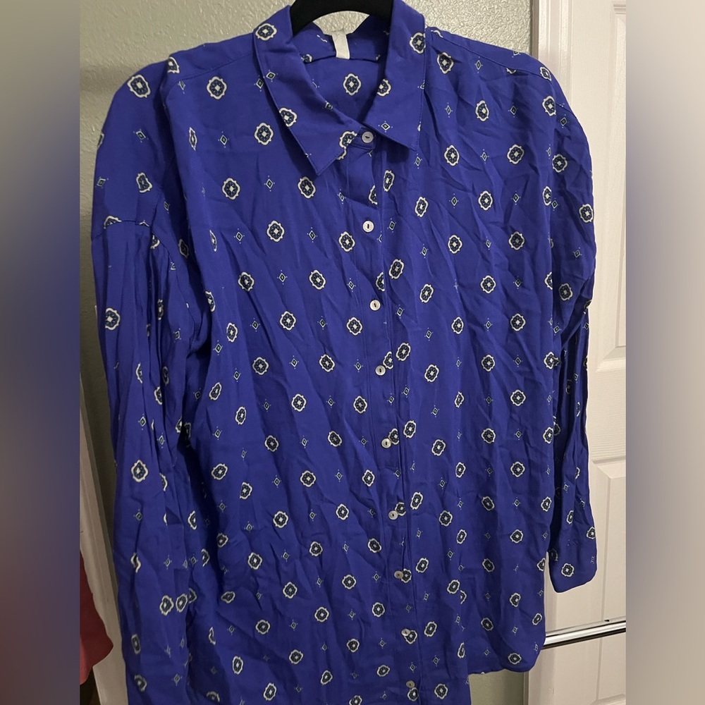 NWT free people 3/4 sleeve top